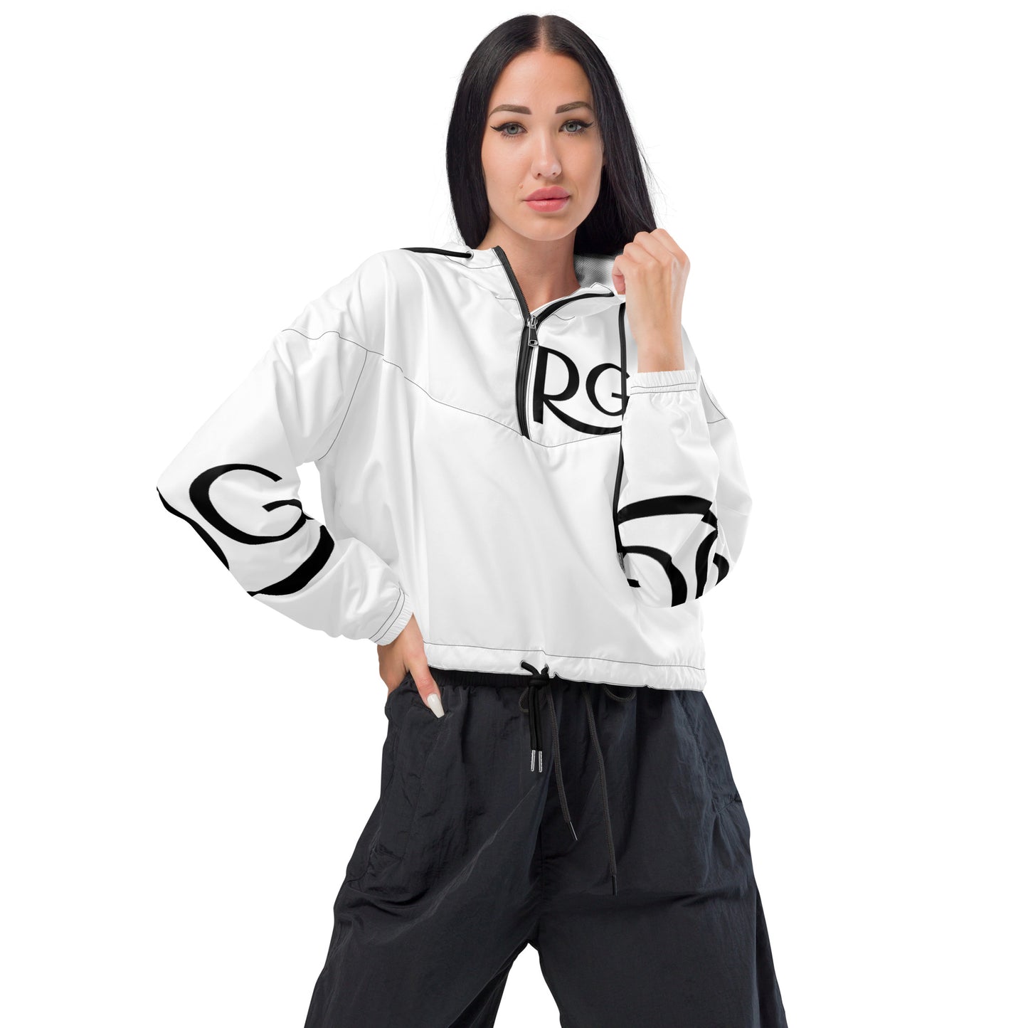 Women’s cropped windbreaker