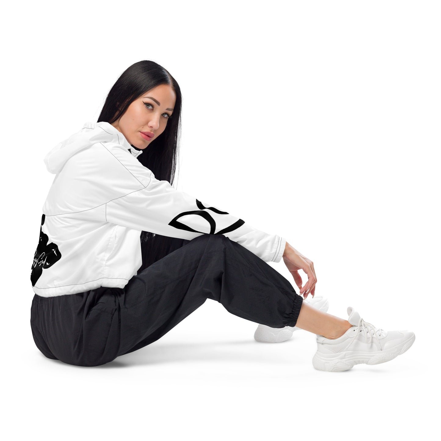 Women’s cropped windbreaker